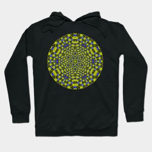 Yellow and Blue Mandala Hoodie